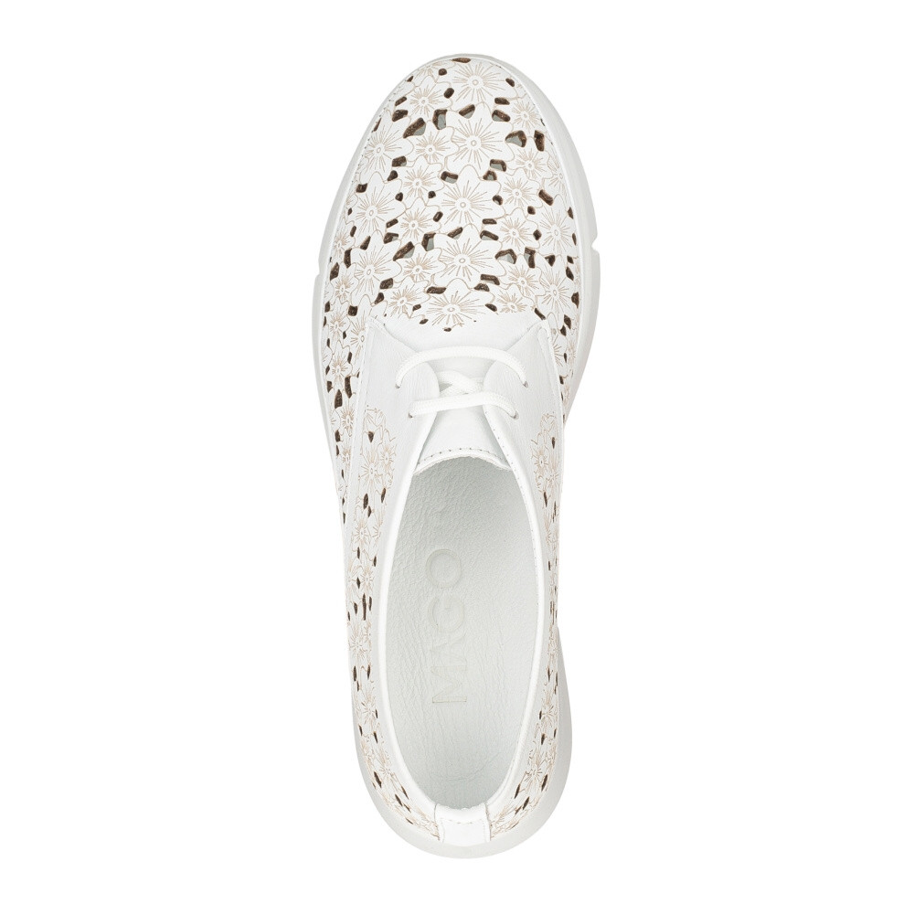 detail Dámské polobotky IBERIUS 161-627-88 bílá S4