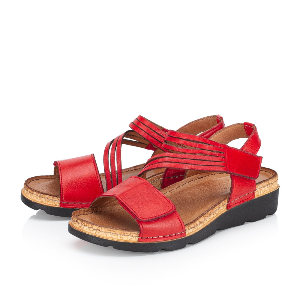 detail Dámské sandály IBERIUS 1726-507 červená S4
