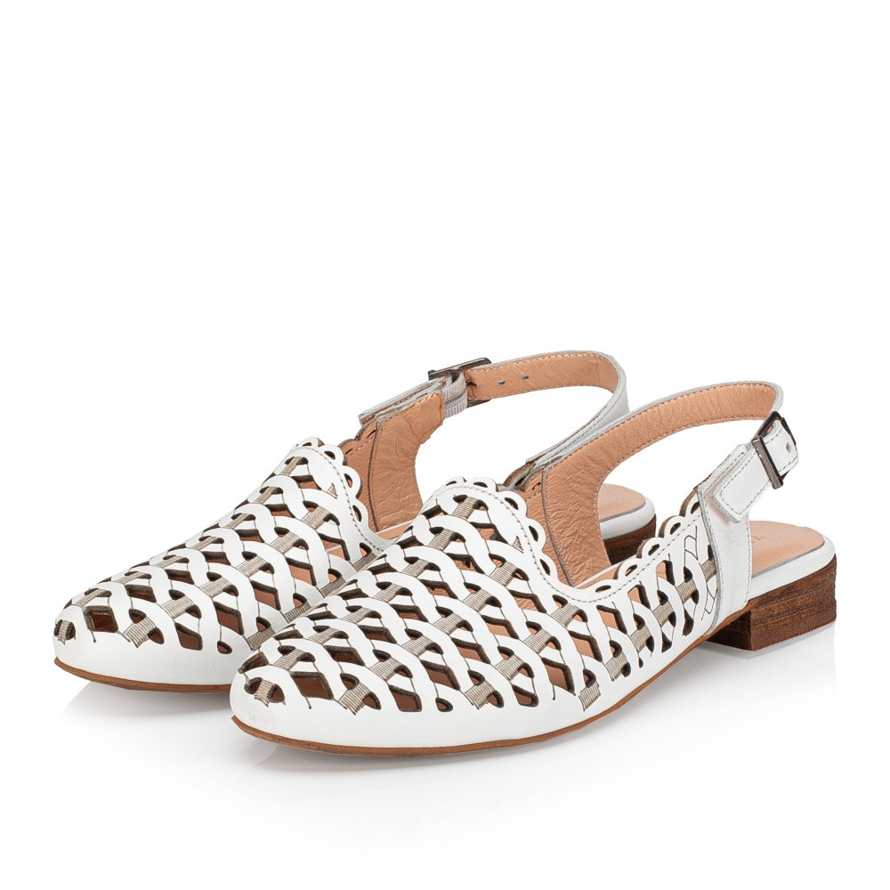 detail Dámské sandály IBERIUS 182-30 - 02 bílá S4