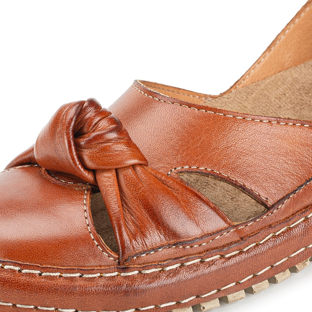 detail Dámské sandály IBERIUS IBE-10204333-S4 hnědá