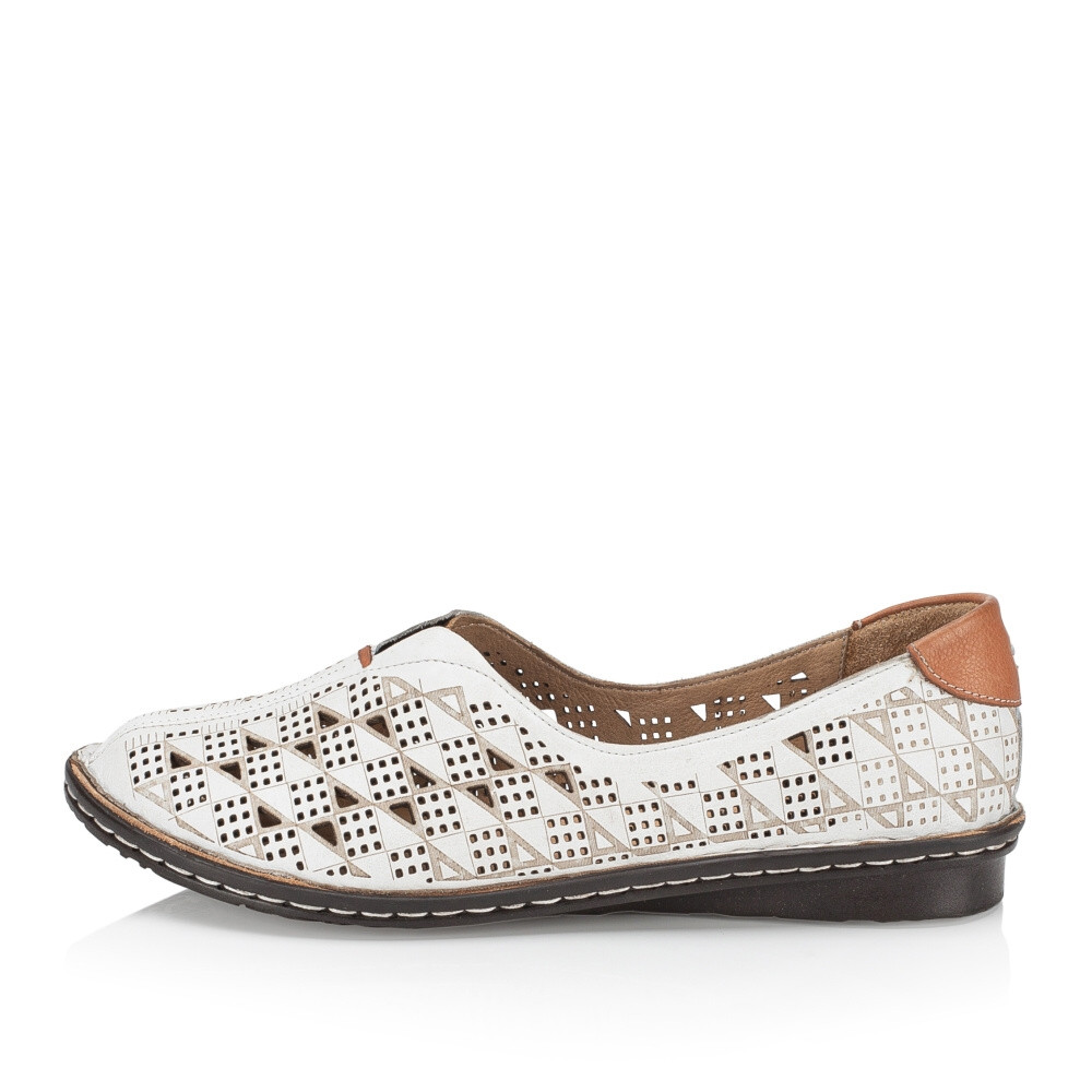 detail Dámské mokasíny IBERIUS GM-2246-1 bílá S4