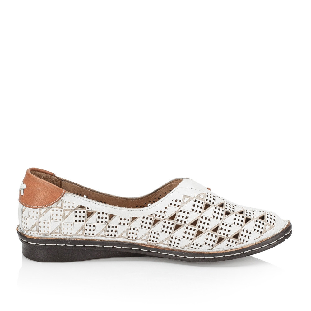 detail Dámské mokasíny IBERIUS GM-2246-1 bílá S4