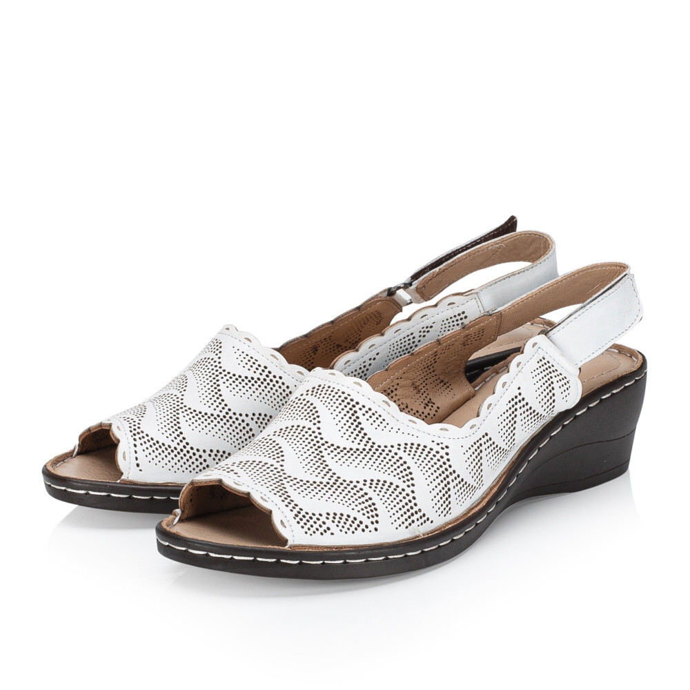 detail Dámské sandály IBERIUS GM-5083-1 bílá S4