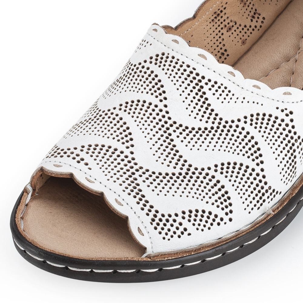detail Dámské sandály IBERIUS GM-5083-1 bílá S4
