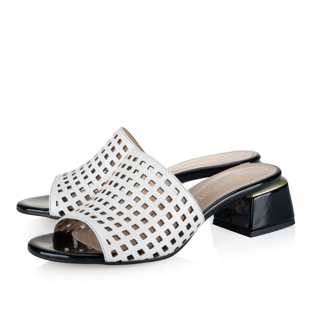 detail Dámské nazouváky IBERIUS 0085-85 155.40 bílá S4