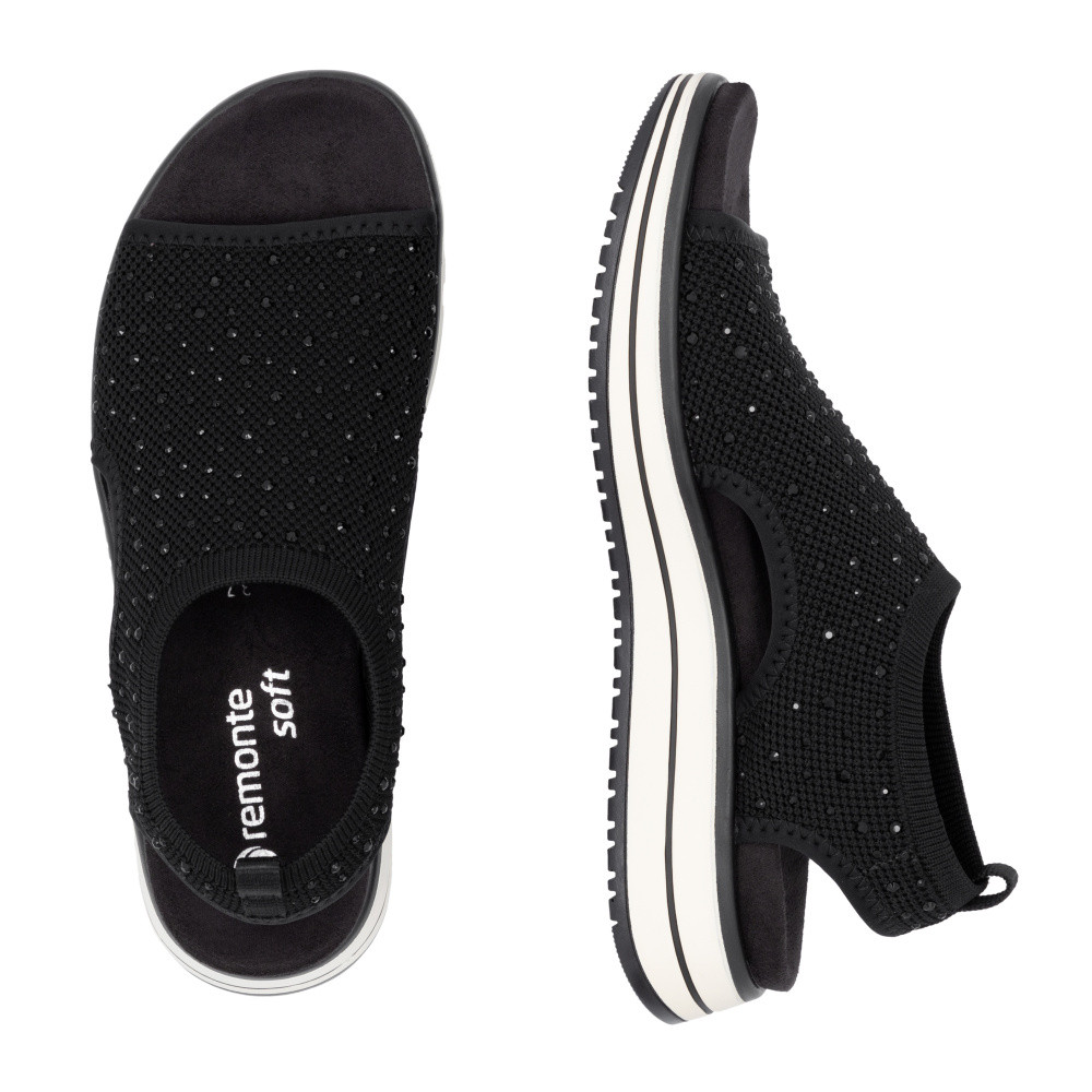 detail Dámské sandály REMONTE D1J55-00 černá S5