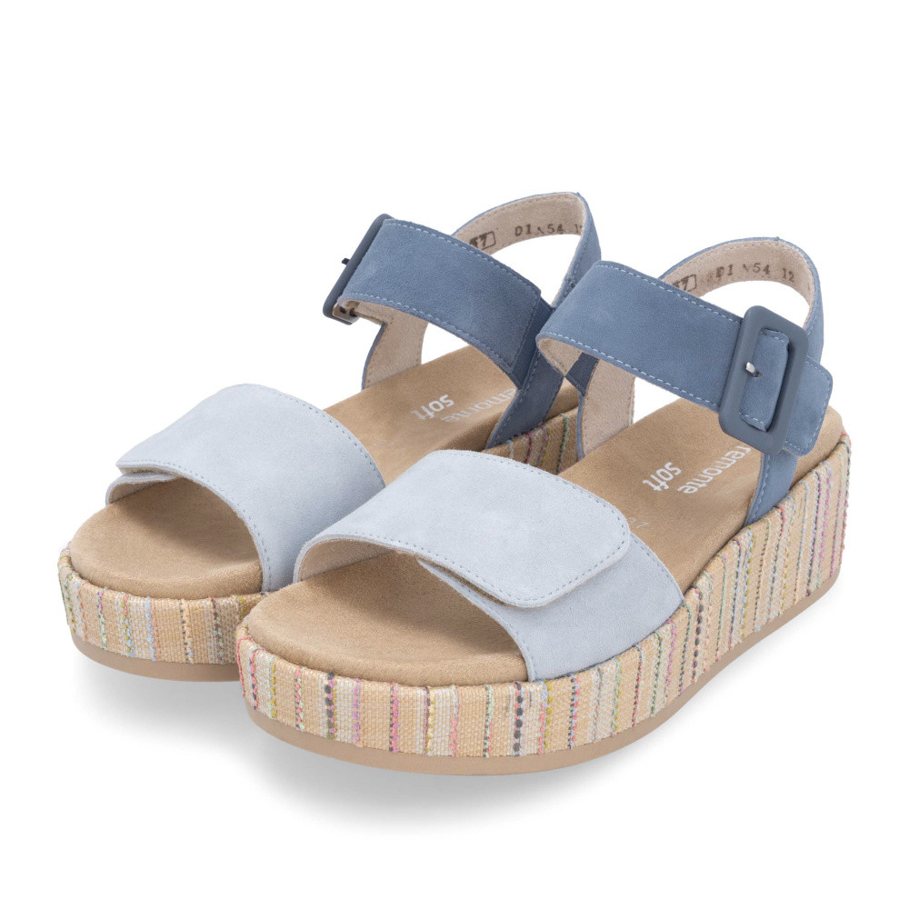 detail Dámské sandály REMONTE D1N54-12 modrá S5