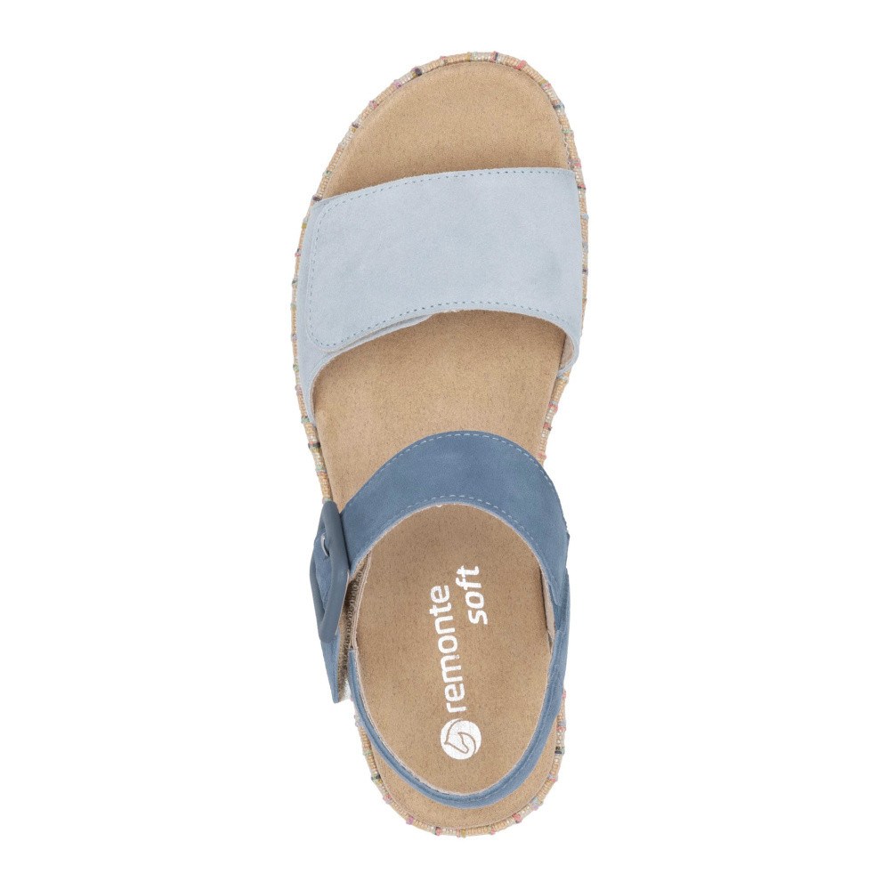 detail Dámské sandály REMONTE D1N54-12 modrá S5