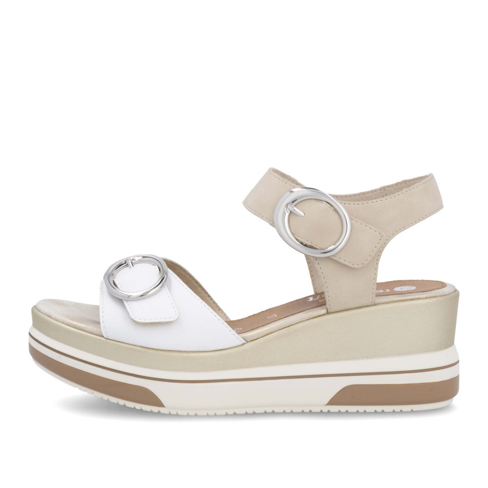 detail Dámské sandály REMONTE D1P54-80 bílá S5