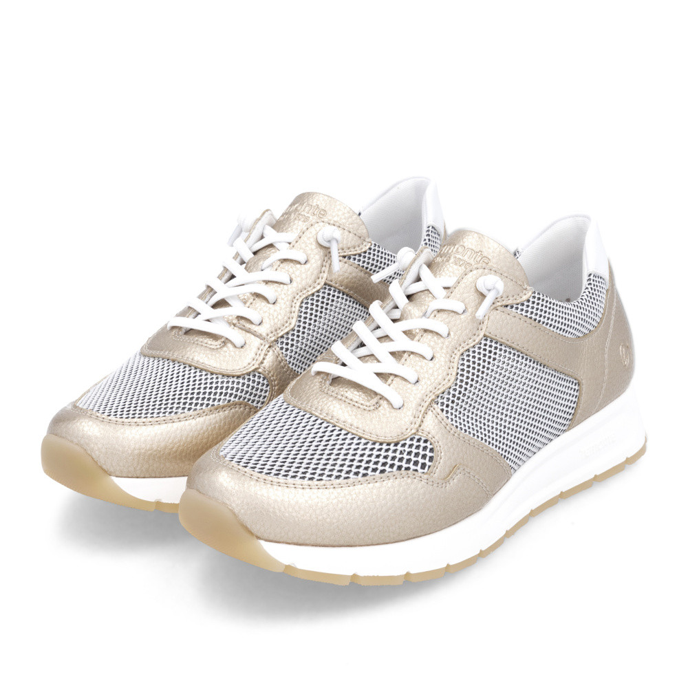 detail Dámské tenisky REMONTE D2G03-90 zlatá S5