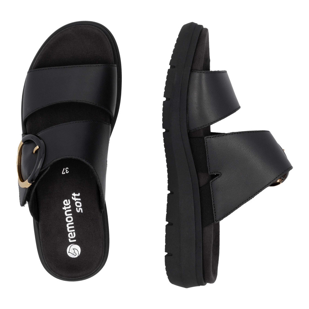 detail Dámské nazouváky REMONTE D2K51-00 černá S5