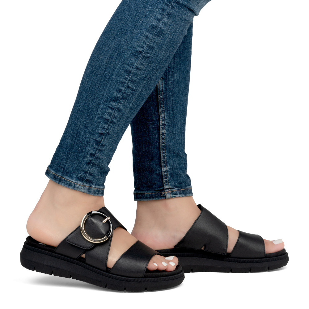 detail Dámské nazouváky REMONTE D2K51-00 černá S5