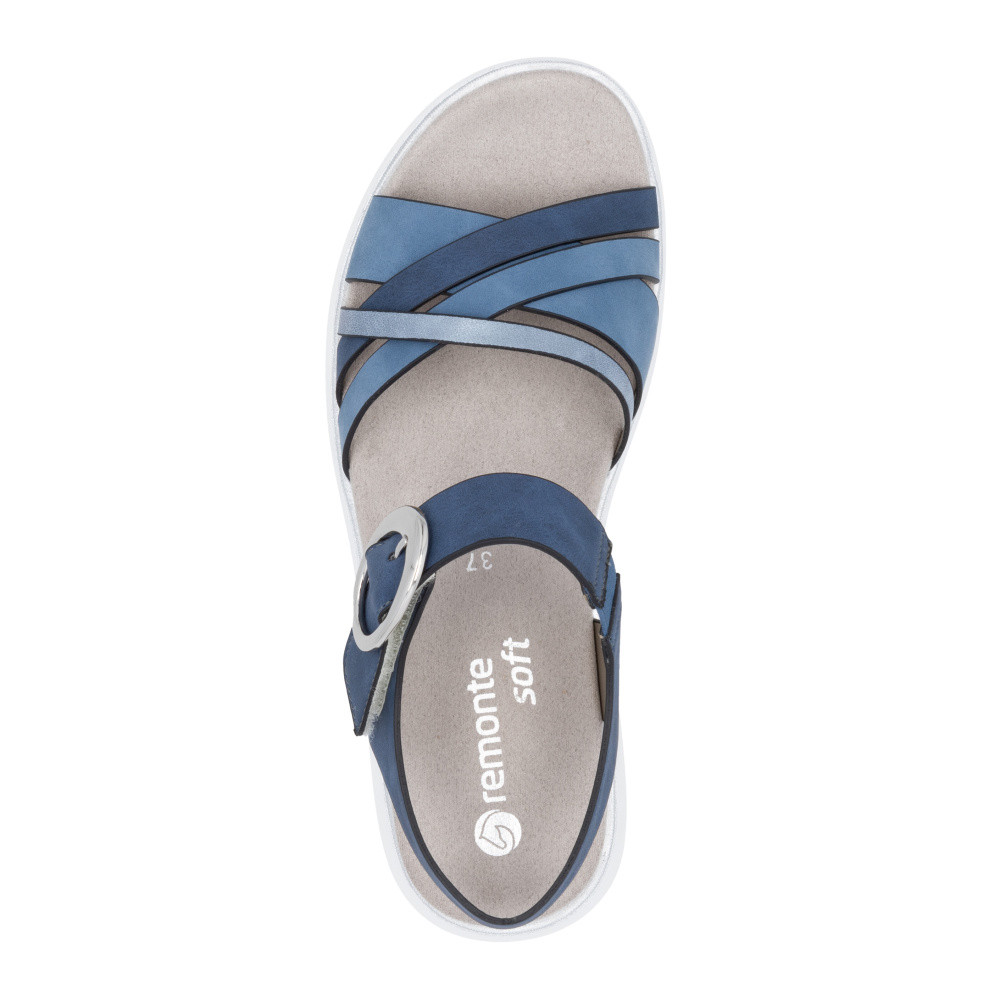 detail Dámské sandály REMONTE D2K55-14 modrá S5