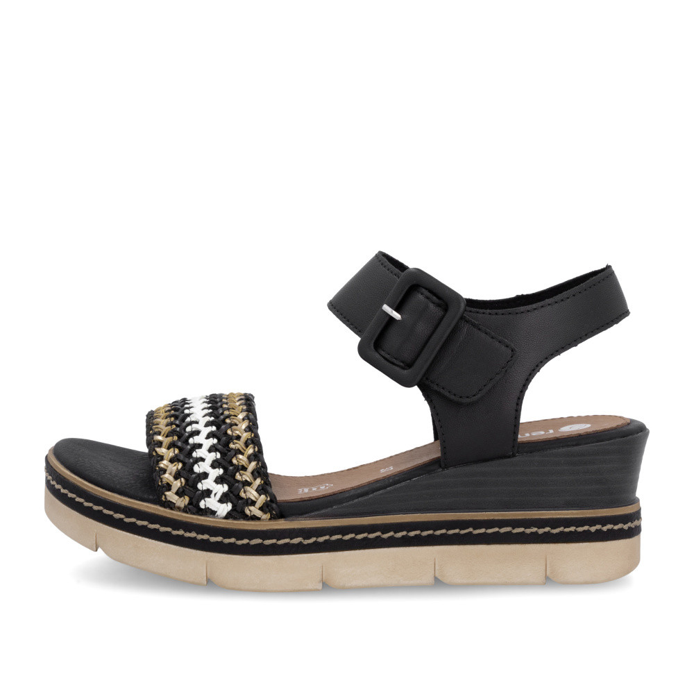 detail Dámské sandály REMONTE D2L55-03 černá S5