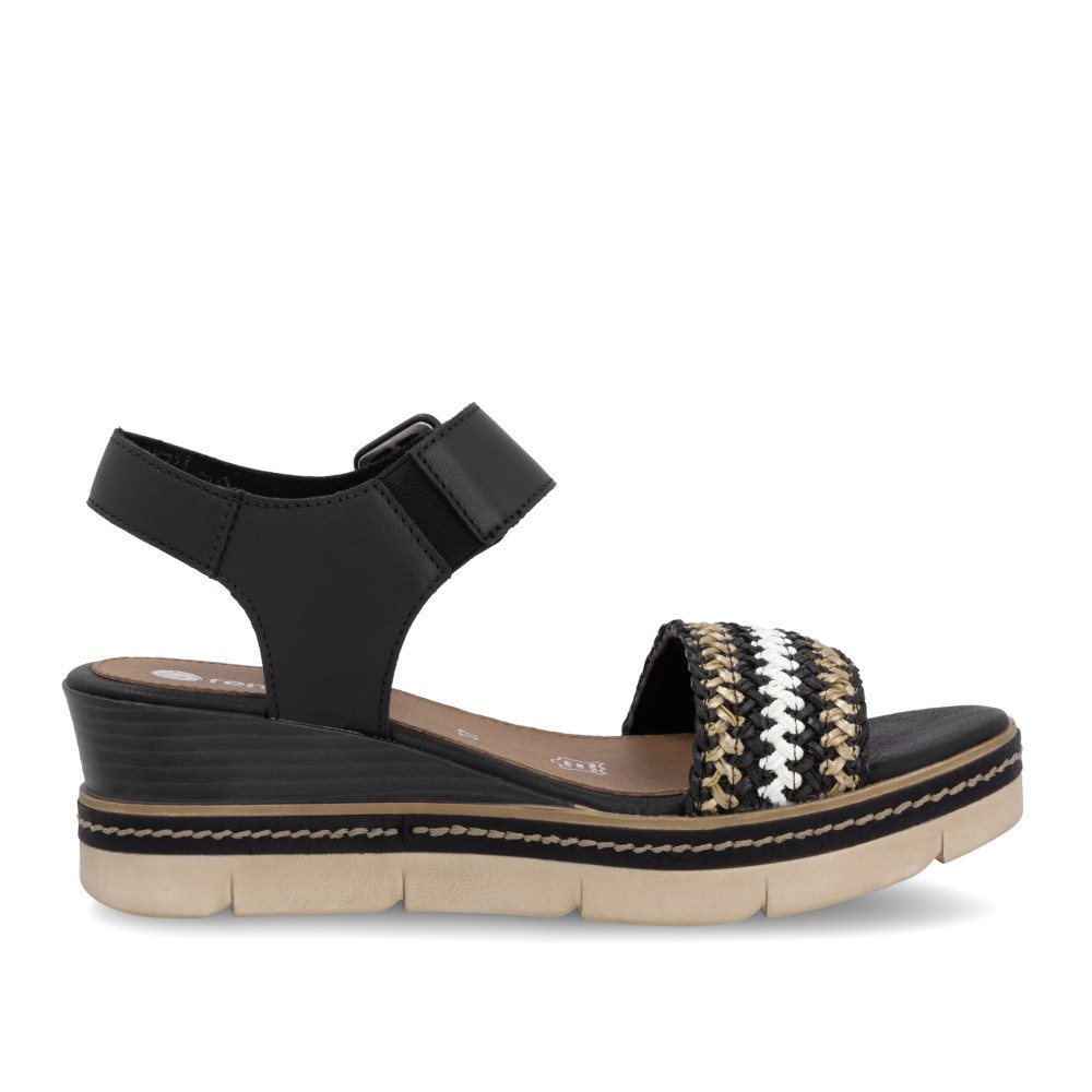 detail Dámské sandály REMONTE D2L55-03 černá S5