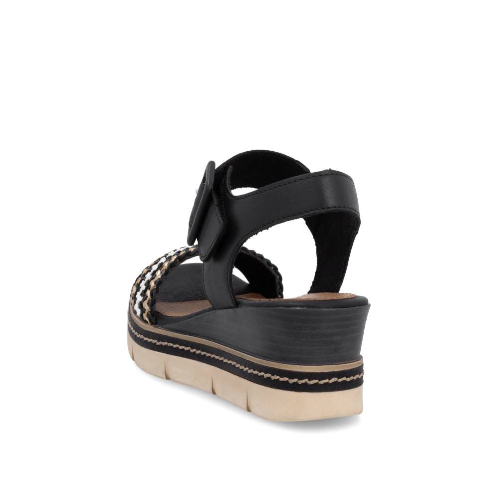 detail Dámské sandály REMONTE D2L55-03 černá S5