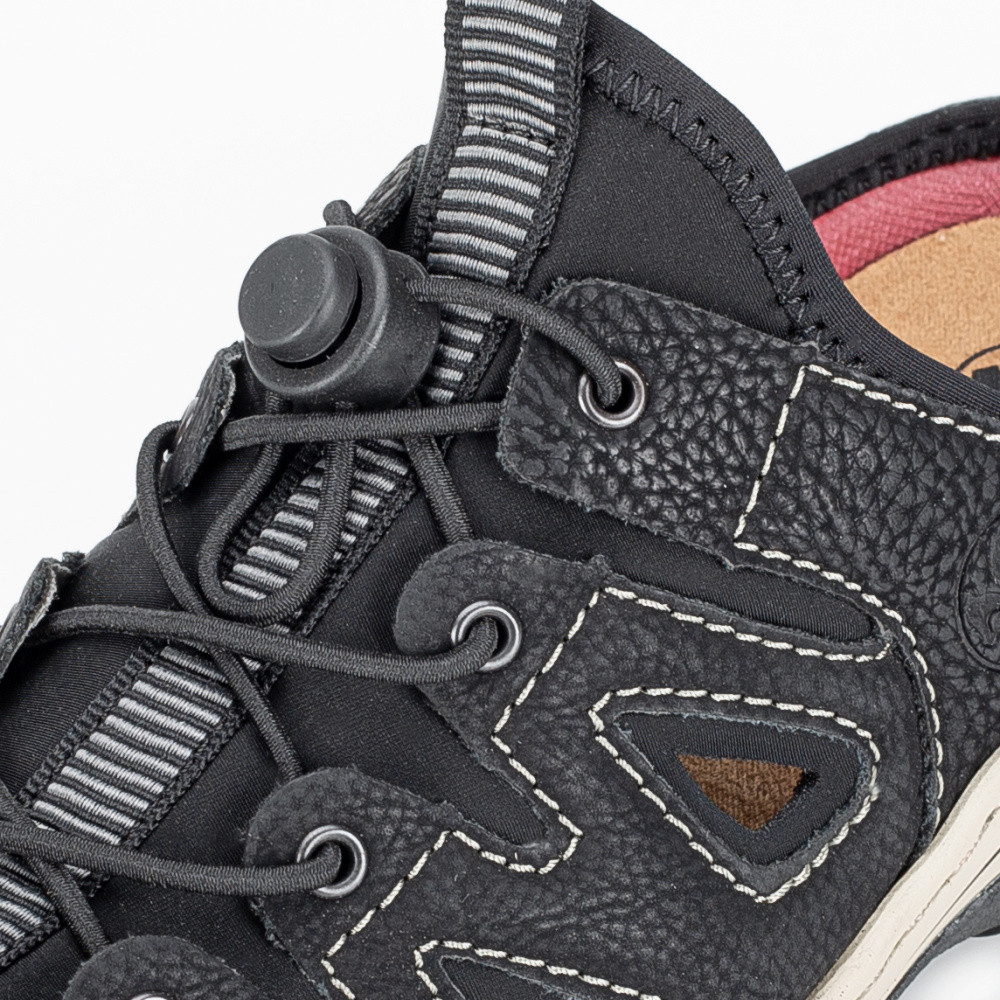 detail Dámské nazouváky RIEKER L0567-00 černá S5