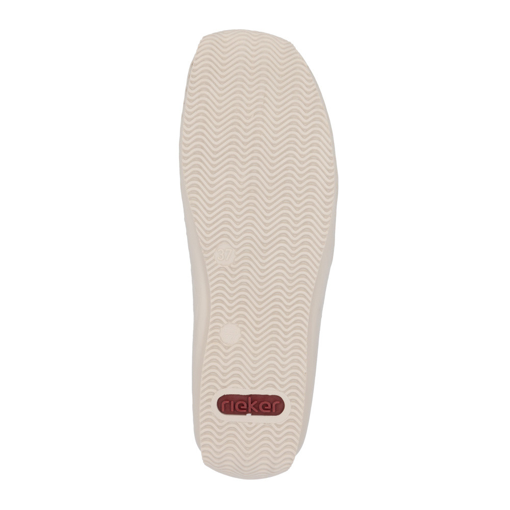 detail Dámské mokasíny RIEKER L1792-80 bílá S5