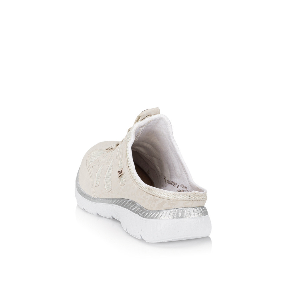 detail Dámské nazouváky RIEKER M5095-60 béžová S5