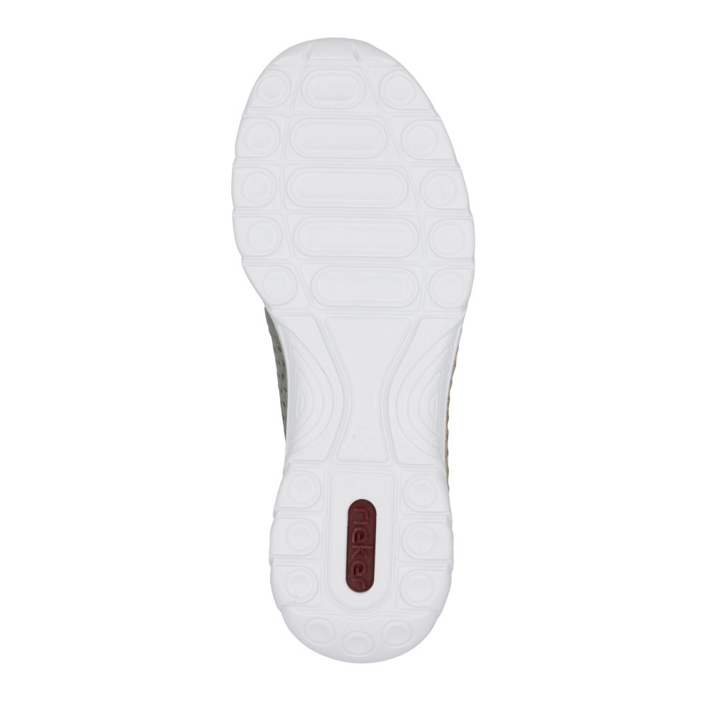 detail Dámské mokasíny RIEKER N4251-52 zelená S6