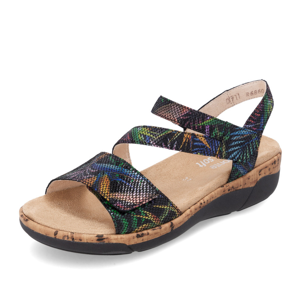 detail Dámské sandály REMONTE R6860-91 černá S5