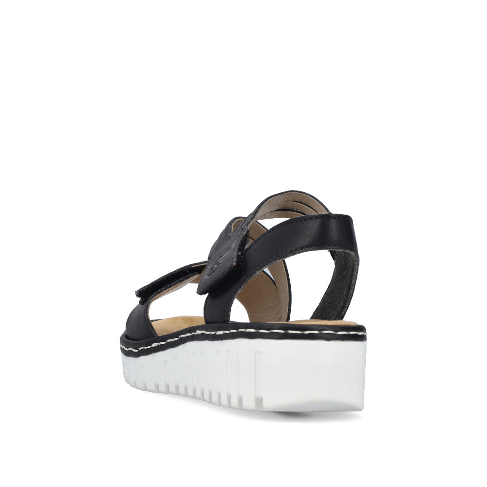 detail Dámské sandály RIEKER V1364-00 černá S5