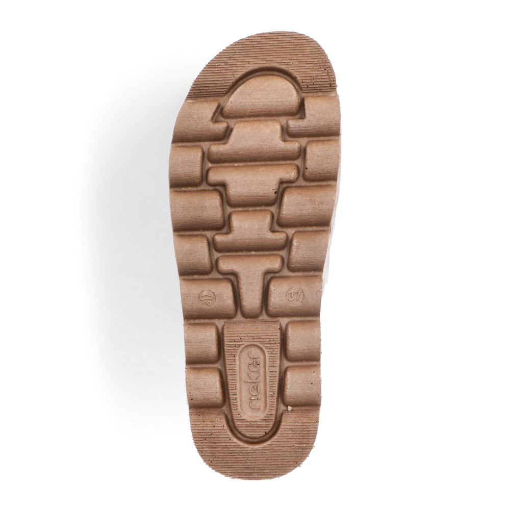 detail Dámské nazouváky RIEKER V8763-60 béžová S5