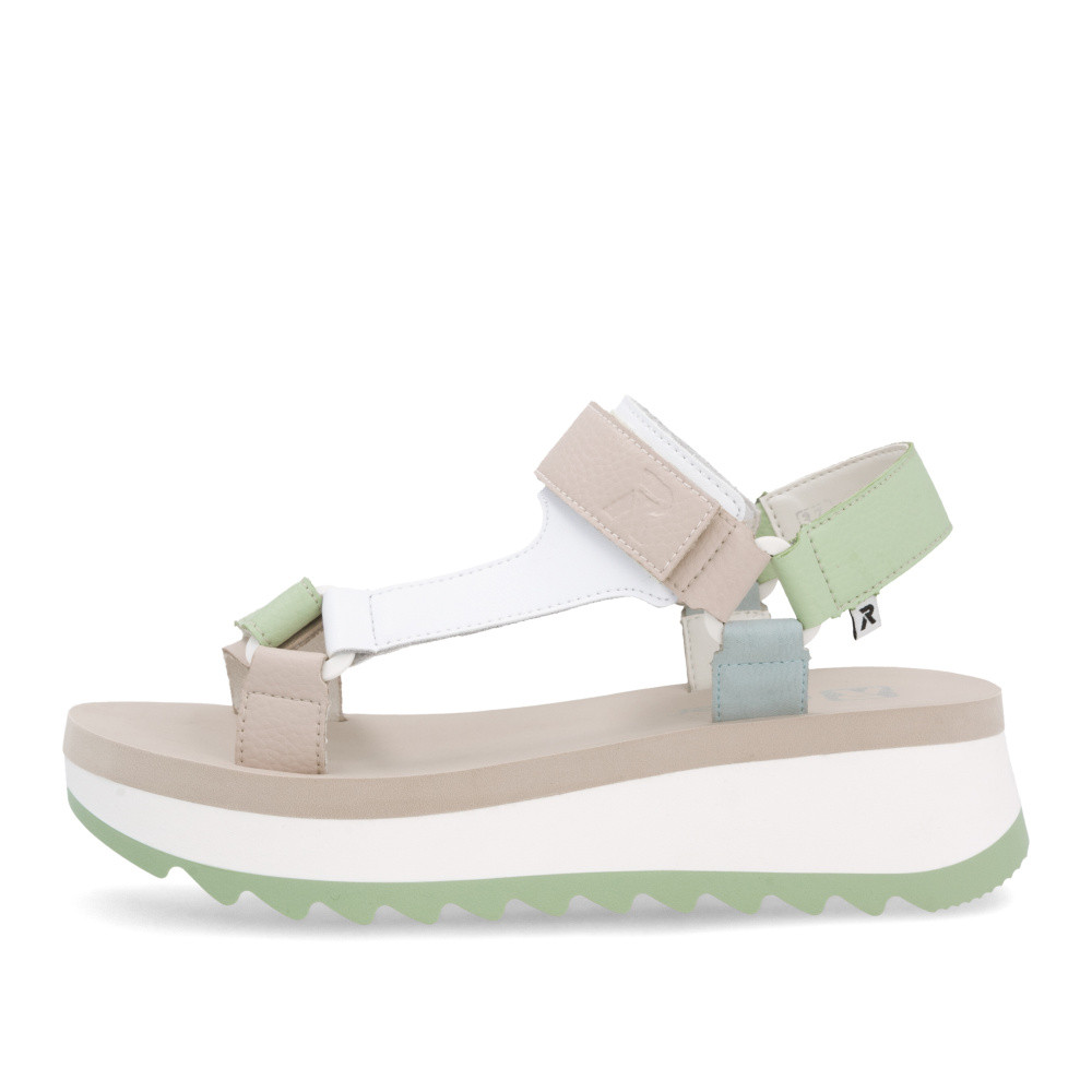 detail Dámské sandály RIEKER W3051-90 růžová S5