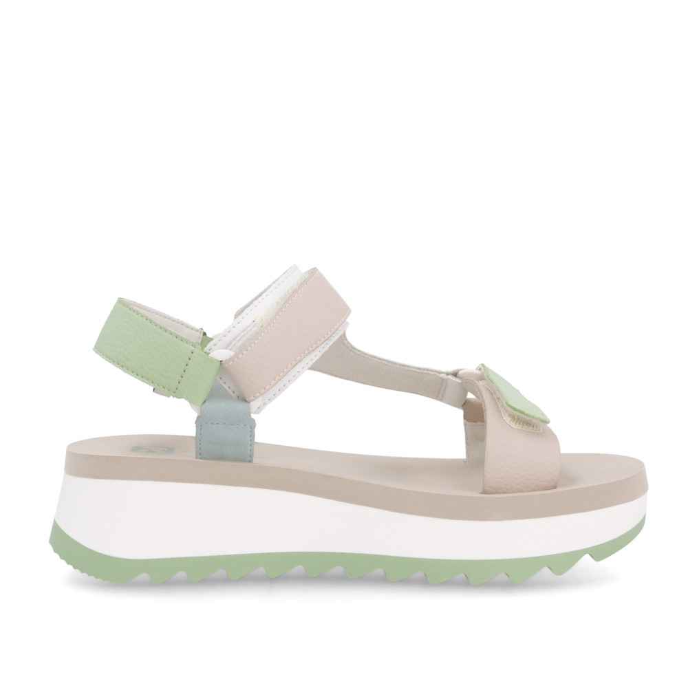 detail Dámské sandály RIEKER W3051-90 růžová S5