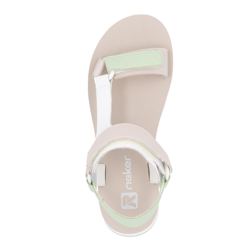 detail Dámské sandály RIEKER W3051-90 růžová S5