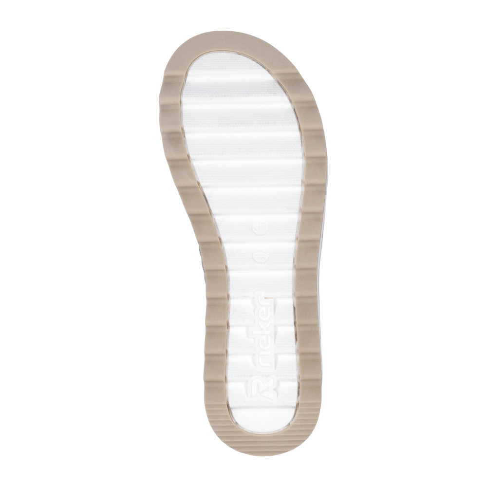 detail Dámské žabky RIEKER W3054-60 béžová S5