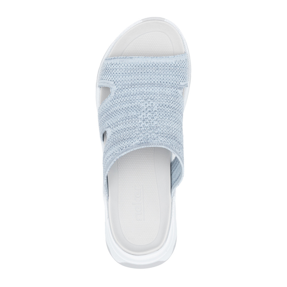 detail Dámské nazouváky RIEKER W3150-10 modrá S5