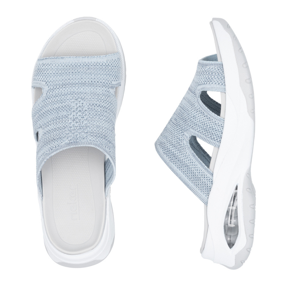 detail Dámské nazouváky RIEKER W3150-10 modrá S5