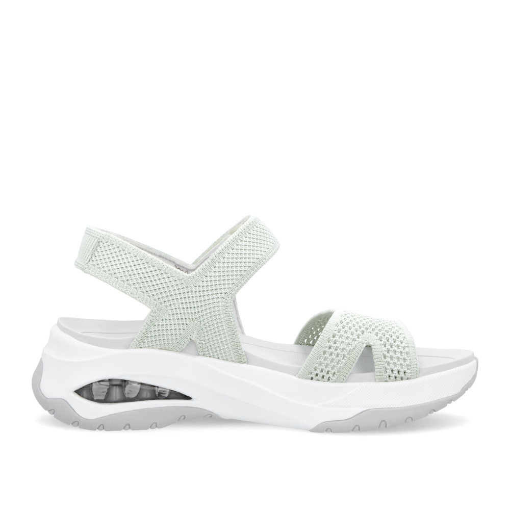 detail Dámské sandály RIEKER W3152-52 zelená S5