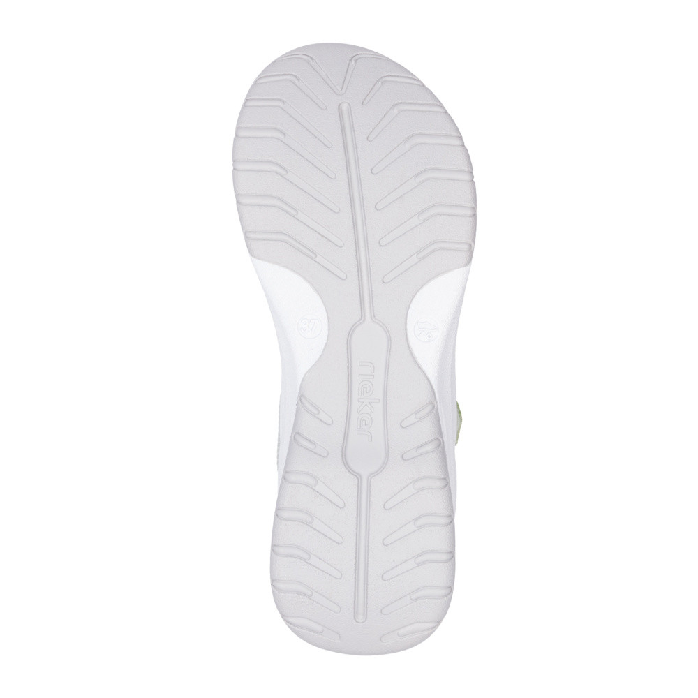 detail Dámské sandály RIEKER W3152-52 zelená S5