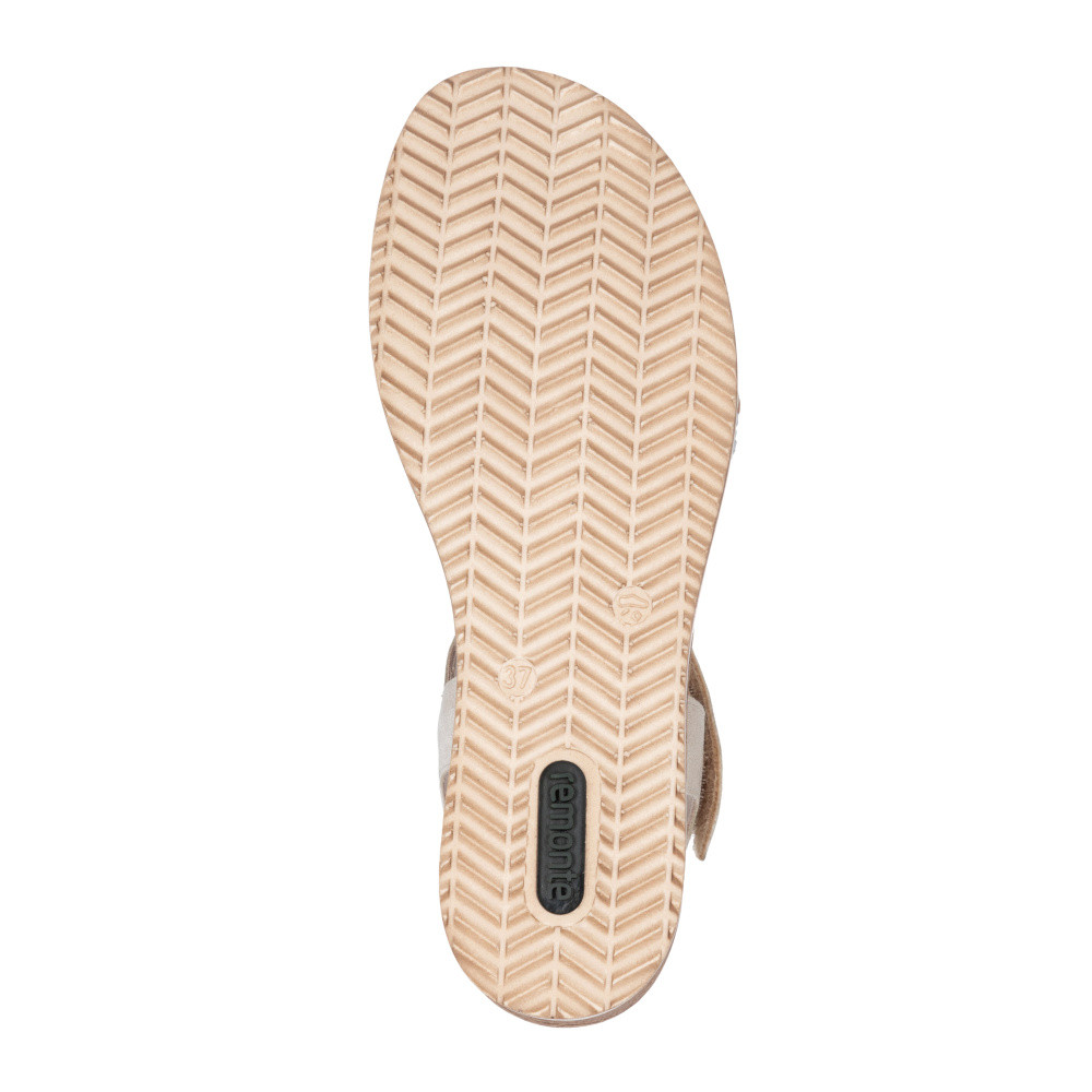 detail Dámské sandály REMONTE D6465-90 zlatá S5