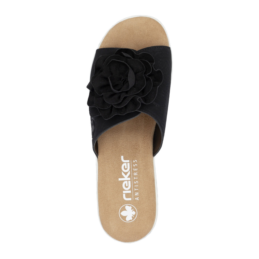 detail Dámské nazouváky RIEKER V0252-00 černá S5