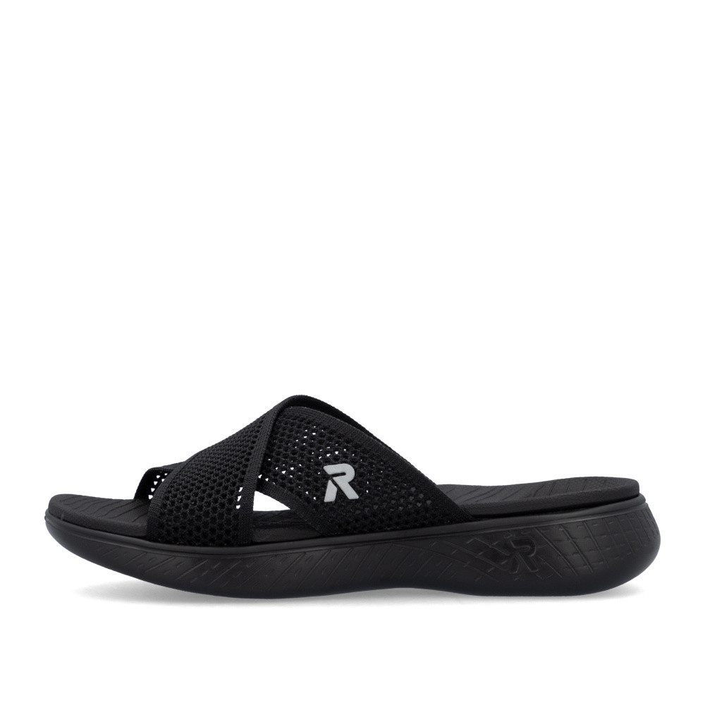 detail Dámské nazouváky RIEKER V2105-00 černá S5