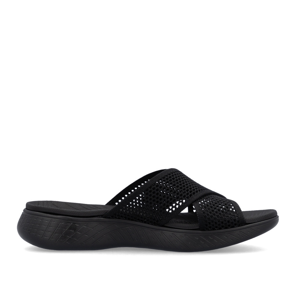 detail Dámské nazouváky RIEKER V2105-00 černá S5