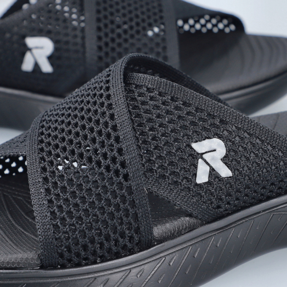 detail Dámské nazouváky RIEKER V2105-00 černá S5