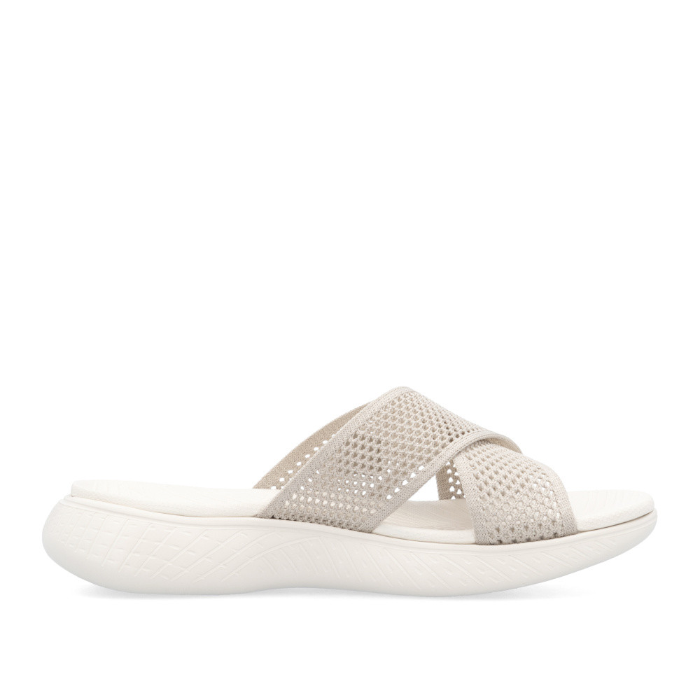 detail Dámské nazouváky RIEKER V2105-60 béžová S5