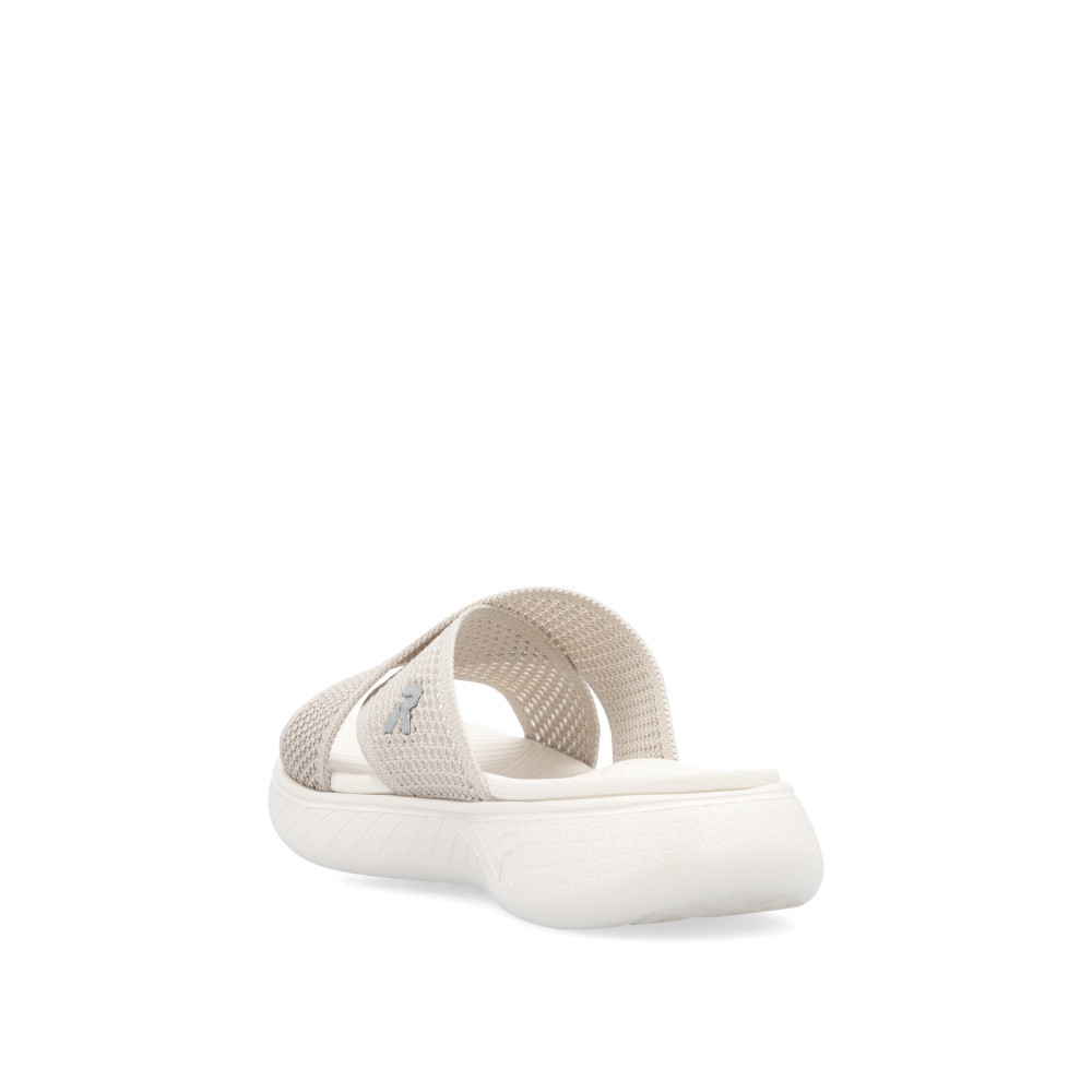 detail Dámské nazouváky RIEKER V2105-60 béžová S5