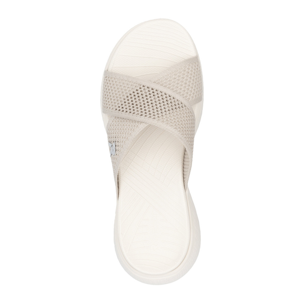 detail Dámské nazouváky RIEKER V2105-60 béžová S5