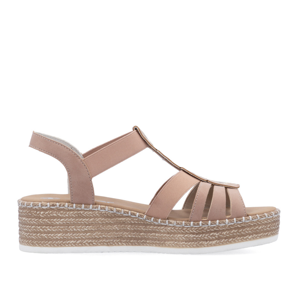 detail Dámské sandály RIEKER V4554-31 růžová S5