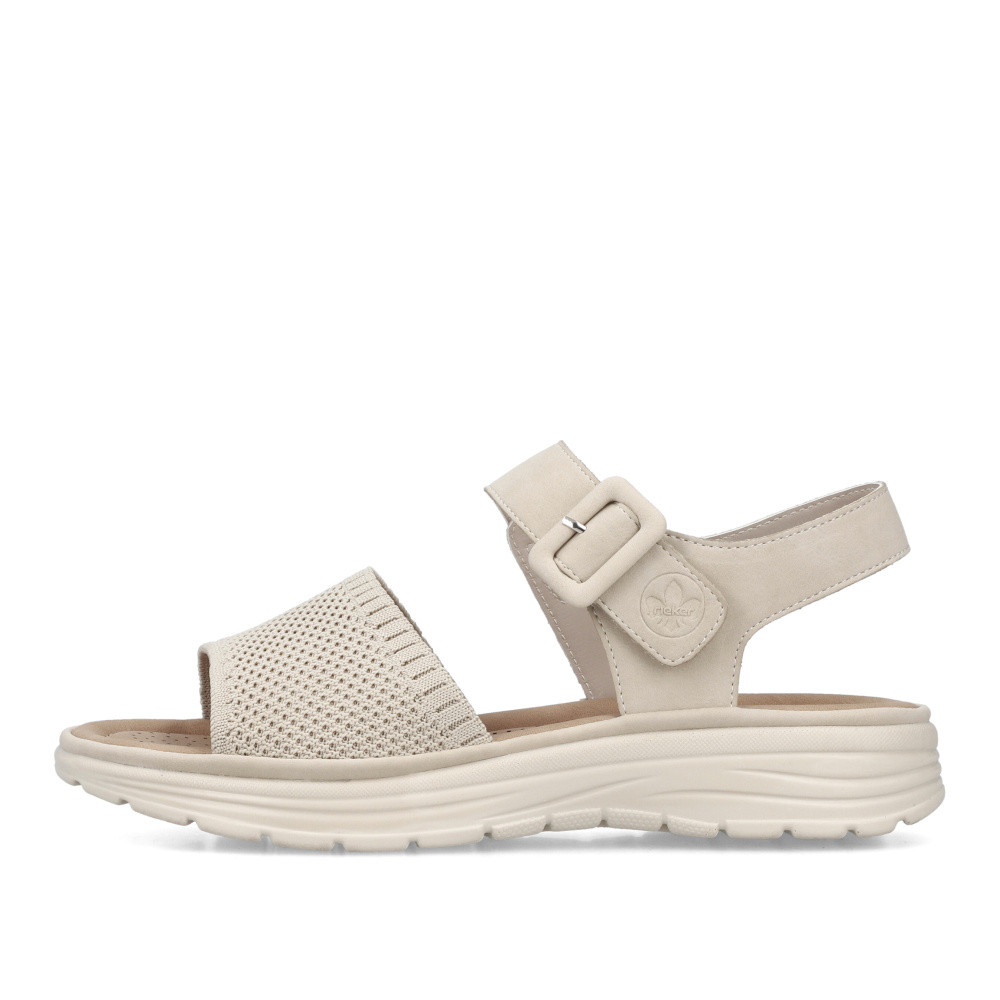 detail Dámské sandály RIEKER V8554-60 béžová S5