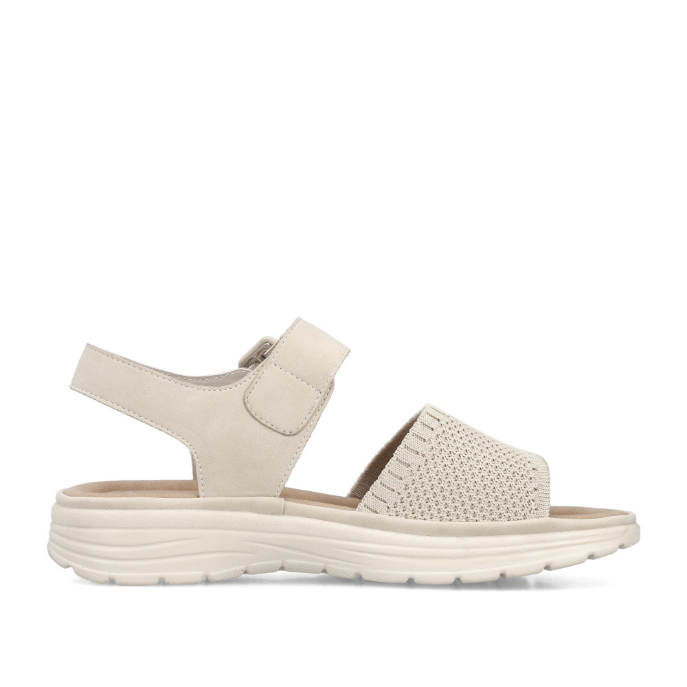 detail Dámské sandály RIEKER V8554-60 béžová S5