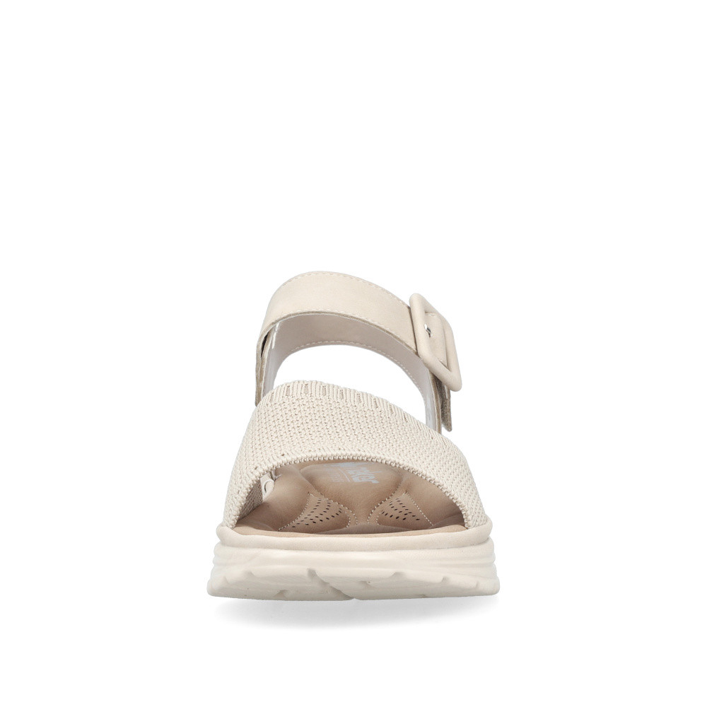 detail Dámské sandály RIEKER V8554-60 béžová S5