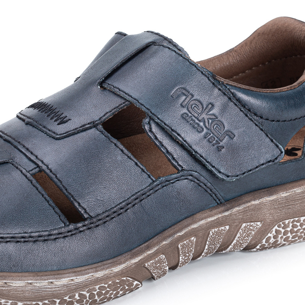 detail Pánské polobotky RIEKER 03578-14 modrá S5