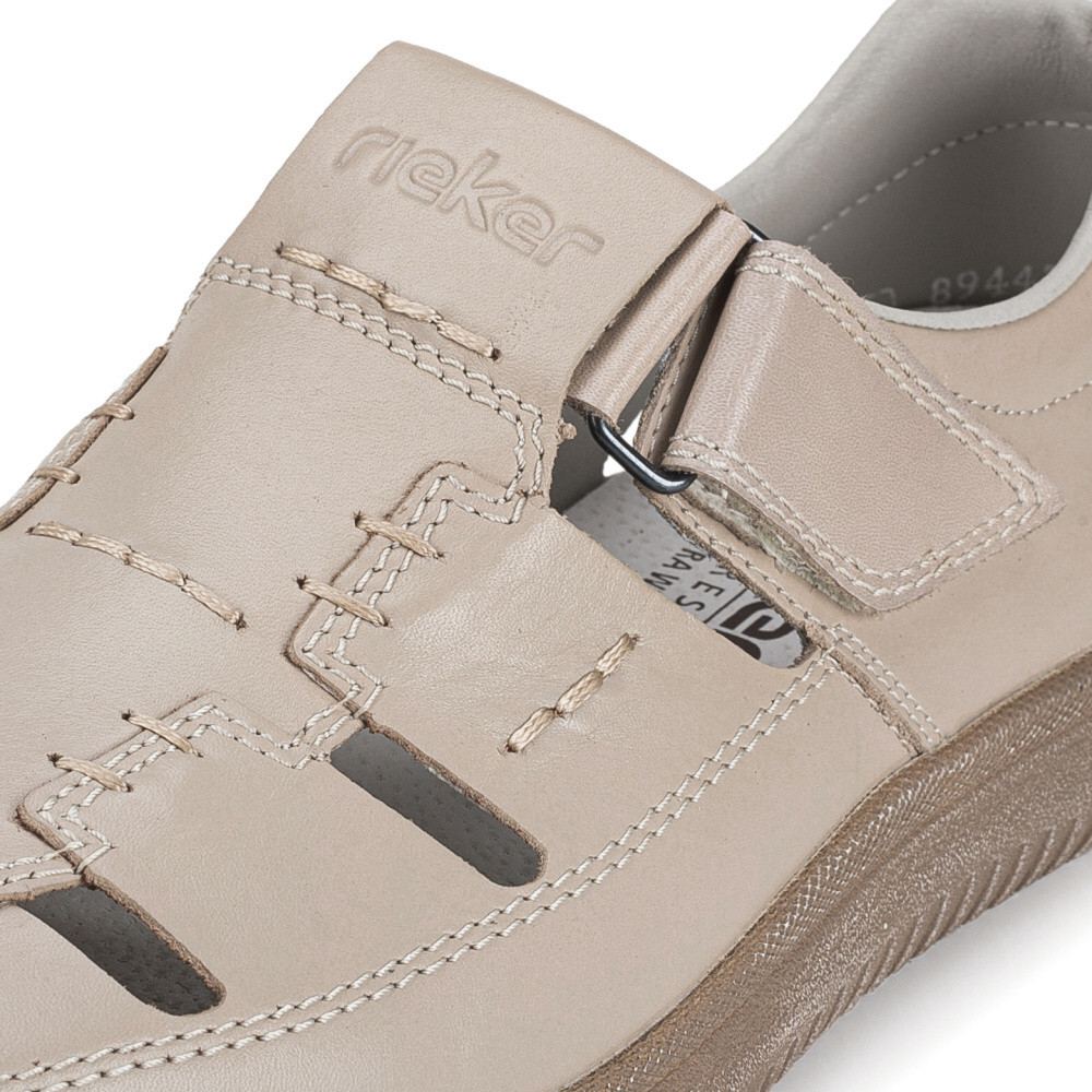 detail Pánské polobotky RIEKER 10453-60 béžová S5