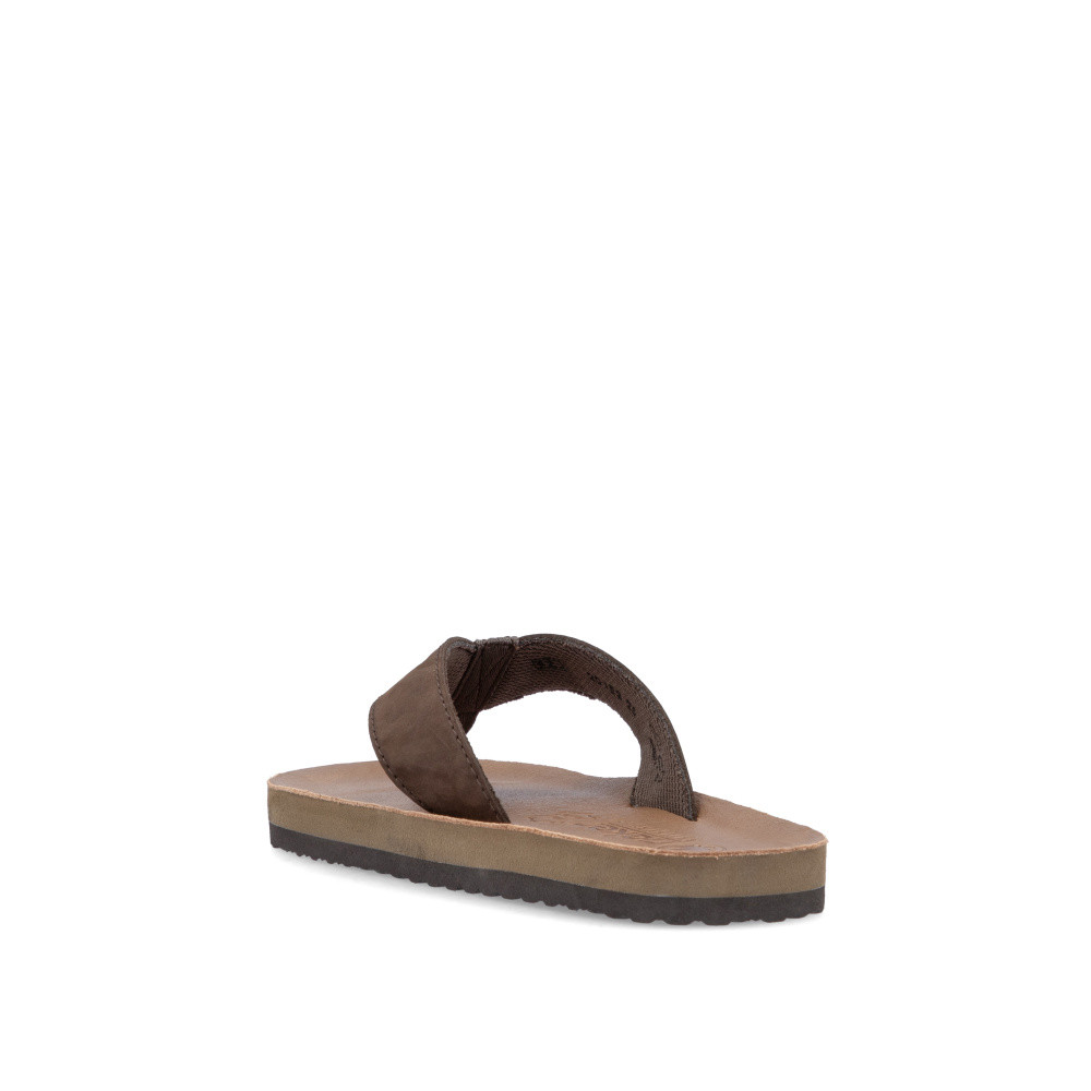 detail Pánské žabky RIEKER 20152-25 hnědá S5